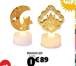 Gifi Bougie led offre