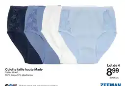 Zeeman Culotte taille haute mady offre