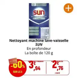 Coccinelle Supermarché Sun - nettoyant machine lave-vaisselle offre