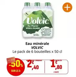 Coccinelle Express Volvic - eau minerale offre