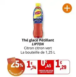 Coccinelle Express Lipton - the glace petillant offre