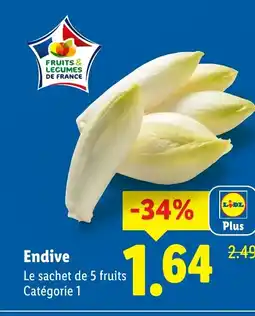 Lidl Endive offre