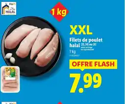 Lidl Filets de poulet halal offre