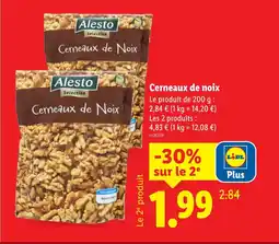 Lidl Cerneaux de noix offre