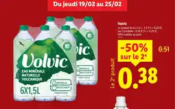 Lidl VOLVIC offre