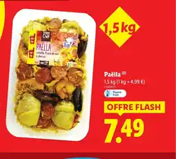 Lidl Paëlla offre
