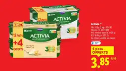 Lidl ACTIVIA offre