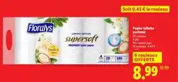 Lidl Papier toilette parfumé offre