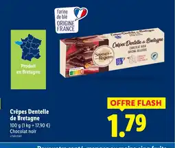 Lidl Crêpes Dentelle de Bretagne offre