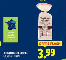 Lidl Biscuits roses de Reims offre