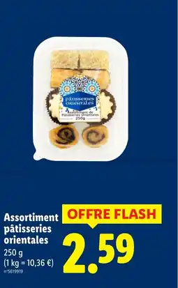 Lidl Assortiment pâtisseries orientales offre
