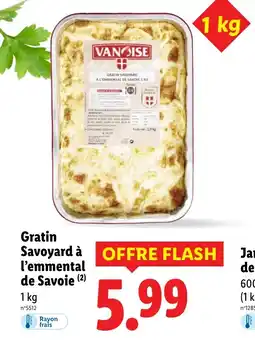 Lidl Gratin Savoyard à l'emmental de Savoi offre