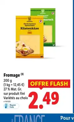 Lidl Fromage offre