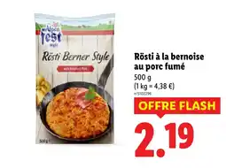 Lidl Rösti à la bernoise au porc fumé offre