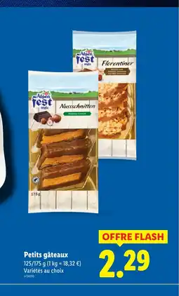 Lidl Petits gâteaux offre