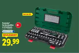 Lidl PARKSIDE Set de douilles et d'embouts offre