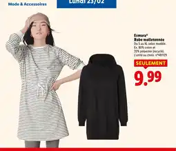 Lidl ESMARA Robe molletonnée offre