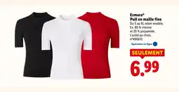 Lidl ESMARA Pull en maille fine offre