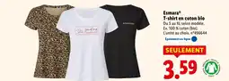 Lidl ESMARA T-shirt en coton bio offre