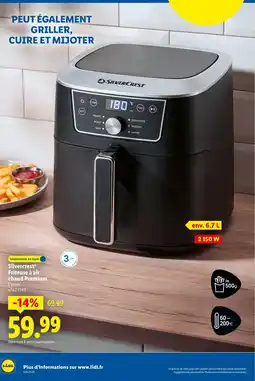 Lidl SILVERCREST Friteuse à air chaud Premium offre