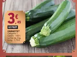 E.Leclerc Courgette offre