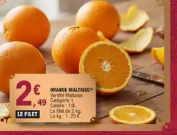 E.Leclerc Orange maltaise offre