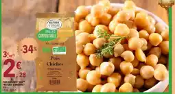 E.Leclerc NATURE D'ORIGINE Pois chiches bio offre