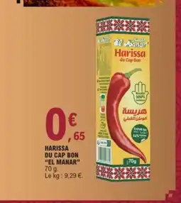 E.Leclerc EL MANAR Harissa du cap bon offre