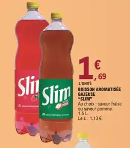 E.Leclerc SLIM Boisson aromatisée gazeuse offre