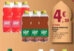 E.Leclerc SLIM Boisson aromatisée gazeuse offre
