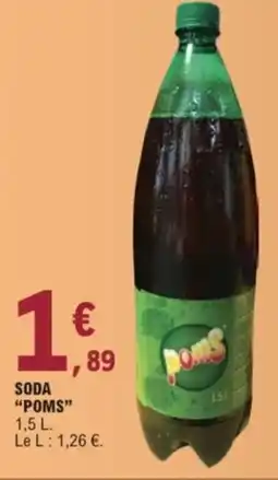 E.Leclerc POMS Soda offre