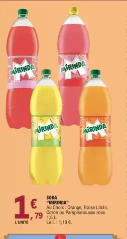 E.Leclerc MIRINDA Soda offre