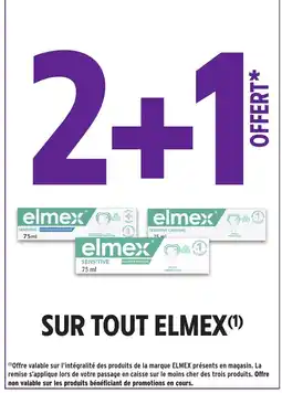 Intermarché Hyper ELMEX Sur tout offre