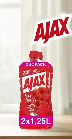 Intermarché Hyper AJAX Nettoyant ménager fêtes des fleurs fraîcheur coquelicots offre