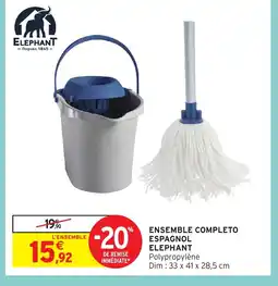 Intermarché Hyper ELEPHANT Ensemble completo espagnol offre