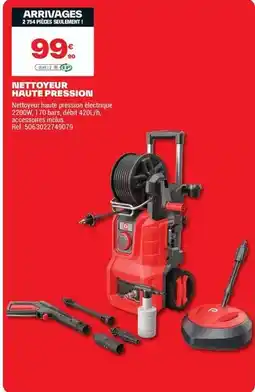 Brico Dépôt Nettoyeur nau te pression offre
