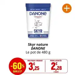 Coccinelle Express Danone - skyr nature offre