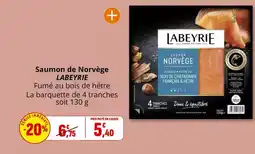 Coccinelle Express Labeyrie - saumon de norvege offre