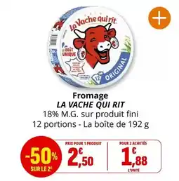 Coccinelle Express La vache qui rit - fromage offre