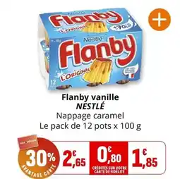 Coccinelle Express Nestlé - flanby vanille offre