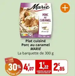 Coccinelle Express Marie - plat cuisiné porc au caramel offre