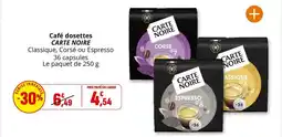 Coccinelle Express Carte noire - café dosettes offre