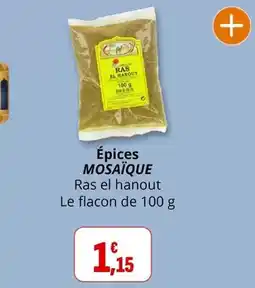 Coccinelle Express Épices mosaique offre