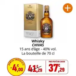 Coccinelle Express Chivas - whisky offre