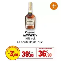 Coccinelle Express Hennessy - cognac offre