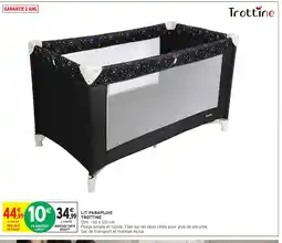 Intermarché Hyper TROTTINE Lit parapluie offre