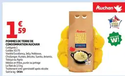 Auchan AUCHAN Pommes de terre de consommation offre
