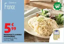 Auchan MAISON BRIAU Brandade à la morue offre