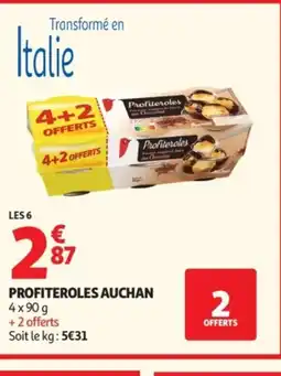 Auchan AUCHAN Profiteroles offre