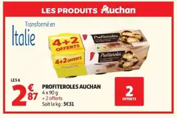 Auchan AUCHAN Profiteroles offre